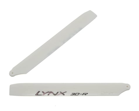 Lynx Heli 180CFX 160mm "Pro Edition" Plastic Main Blade Set (White)