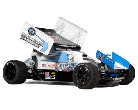 McAllister Racing Mercer Sprint 1/10 Dirt Oval Body (Clear) (.080)