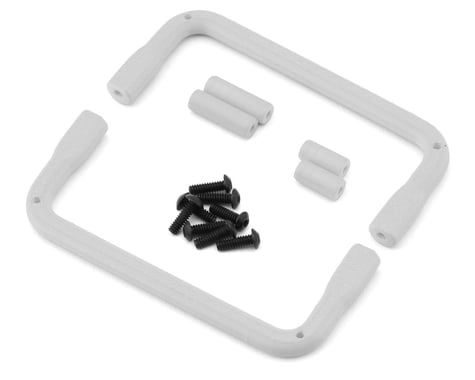 McAllister Racing Midget Rear Bumper Square Push Bar Set (White)