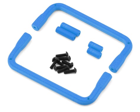 McAllister Racing Midget Rear Bumper Square Push Bar Set (Blue)