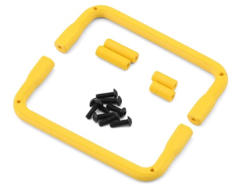 McAllister Racing Midget Rear Bumper Square Push Bar Set (Yellow)