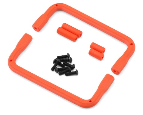 McAllister Racing Midget Rear Bumper Square Push Bar Set (Orange)