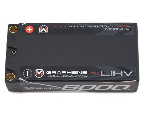 Maclan HV Graphene 2S Shorty 120C Race Formula LiPo Battery (7.6V/6000mAh)