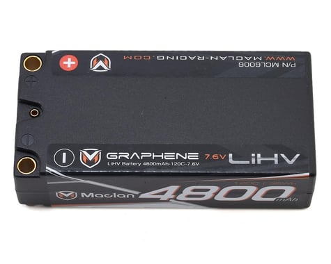 Maclan HV Graphene 2S Shorty 120C Race Formula LiPo Battery (7.6V/4800mAh)