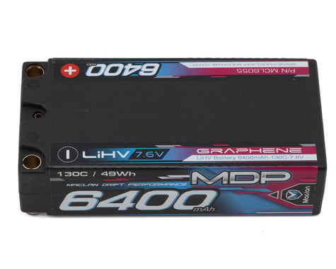 Maclan MDP Graphene HV 2S 130C Shorty LiHV Battery (7.6V/6400mAh)