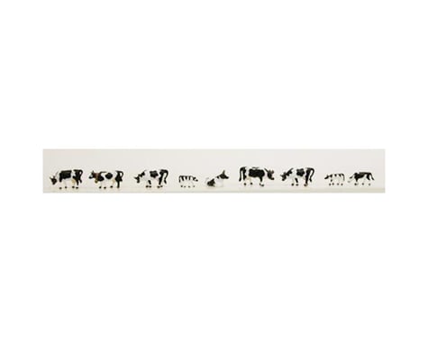 Model Power N Cows & Calves (9) (Black/White)