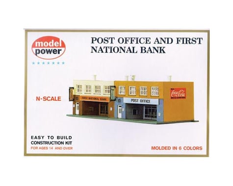Model Power Post Office & 1st National Bank Kit N