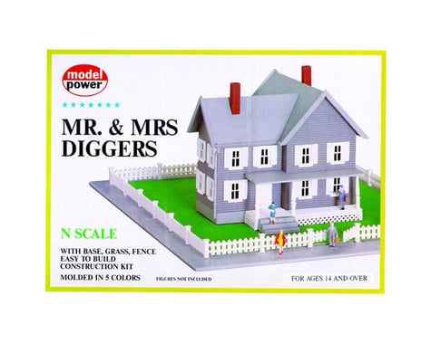 Model Power N KIT Mr & Mrs Diggers House