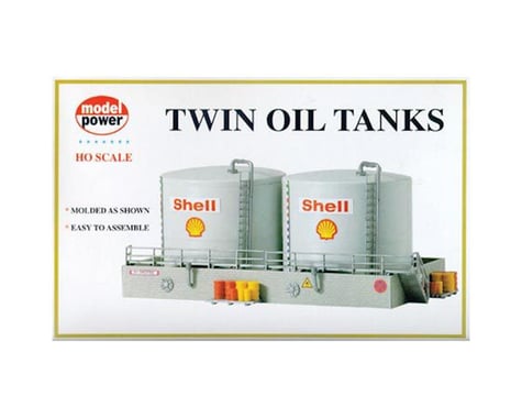 Model Power HO KIT Twin Shell Oil Tanks