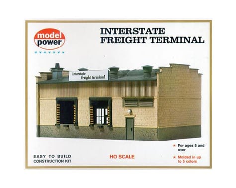 Model Power HO KIT Interstate Freight Terminal