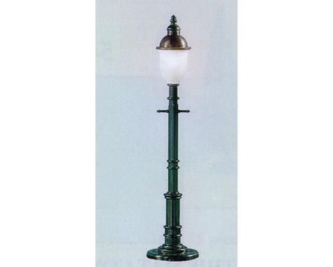 Model Power O Old Time Lamp Post, Frosted/Round/Green (3)