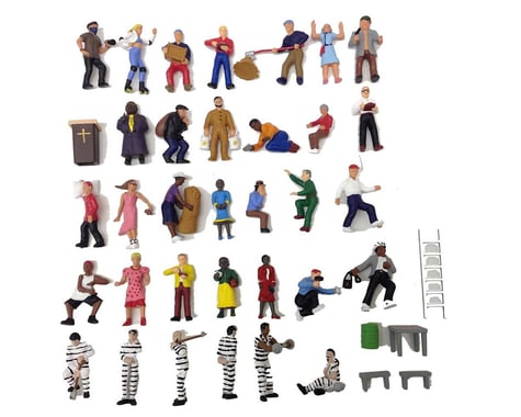 Model Power 6299 Painted Figures (36) O