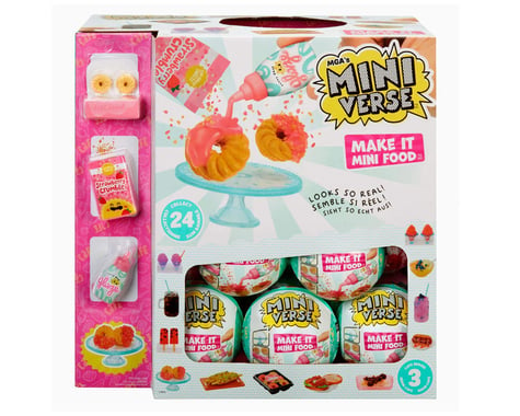 Mga Enterprises Make It Mini Foods Cafe Series 3 Mini Collectible Assortments