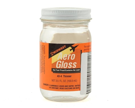 Midwest Aero Gloss Paint Thinner (3-1/2 Oz.)