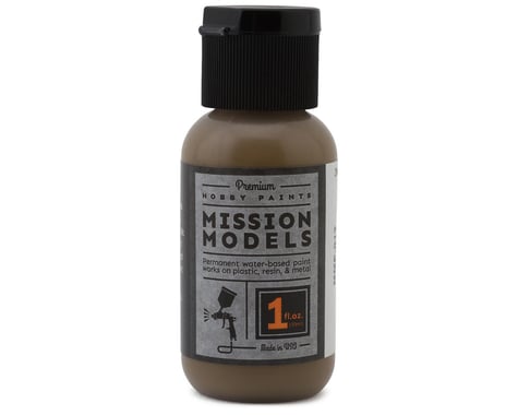 Mission Models Grunbraun RAL 8000 Acrylic Hobby Paint (1oz)