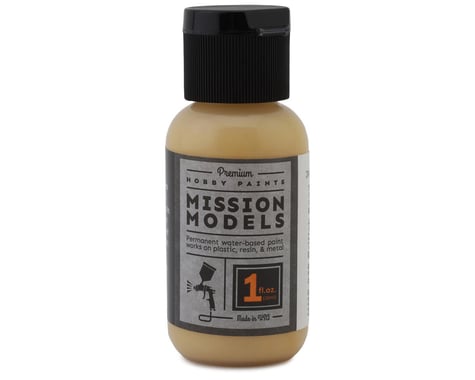 Mission Models British Sand Yellow Modern AFV Acrylic Hobby Paint (1oz)