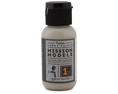 Mission Models British Light Silver Grey RAL 7001 Acrylic Hobby Paint (1oz)