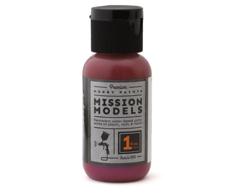 Mission Models Iridescent Candy Red Acrylic Hobby Paint (1oz)
