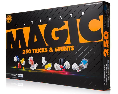 Marvin's Magic Ultimate Magic 250 Tricks & Stunts Set