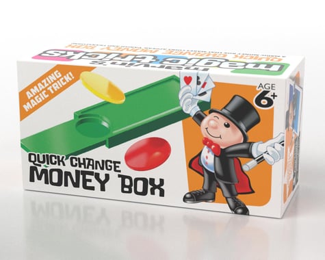 Marvin's Magic Pocket 4-Quick Change Money Box