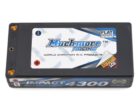 Muchmore Impact 2S LCG Shorty LiPo Battery Pack (7.4V/4300mAh)
