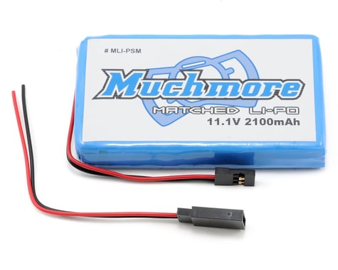 Muchmore 3S Li-Poly Transmitter Battery (11.1V/2100mAh) (Sanwa M8/M11/ProPo)