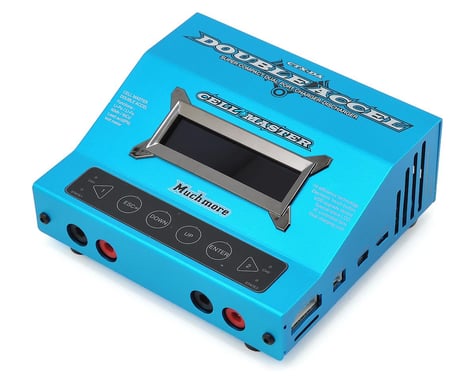 Muchmore Cell Master Double Accel DC Battery Charger (Blue)