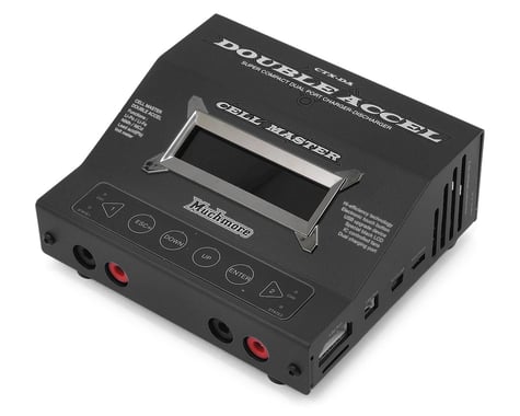 Muchmore Cell Master Double Accel DC Battery Charger (Black)