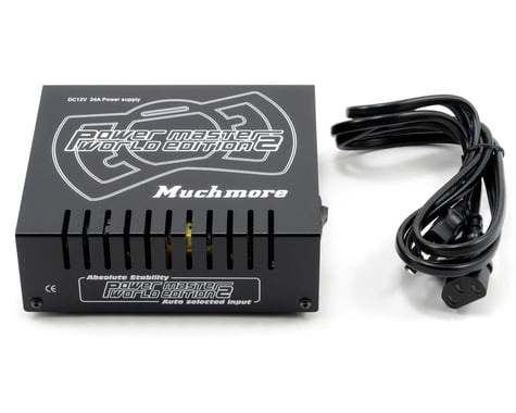 Muchmore Power Master World Edition 12V/24A Power Supply (Black)