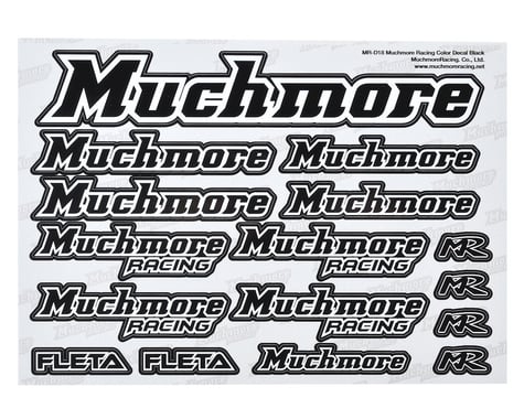 Muchmore Decal Sheet (Black)