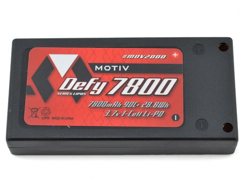 Motiv “DEFY” Series Pro 1S Hard Case LiPo Battery Pack 90C (3.7V/7800mAh)