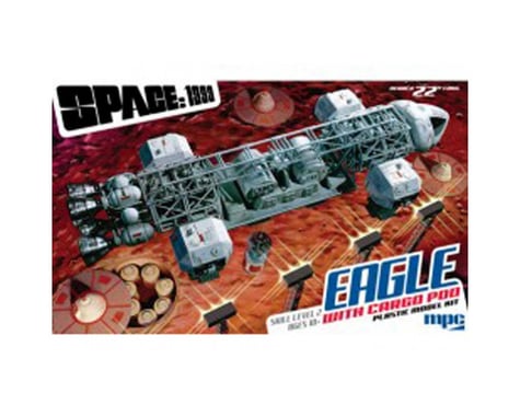 Round 2 MPC 22" Space: 1999 Eagle Transporter with Cargo Pod
