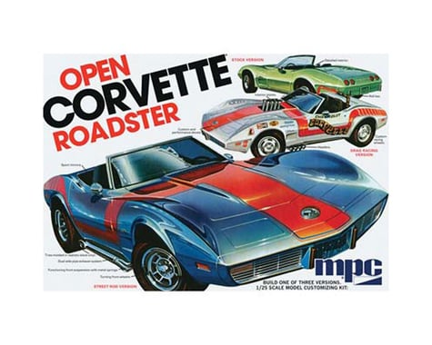 Round 2 MPC 1975 Chevrolet Corvette Convertible; 1:25