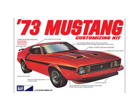 Round 2 MPC 1973 Ford Mustang; 1:25