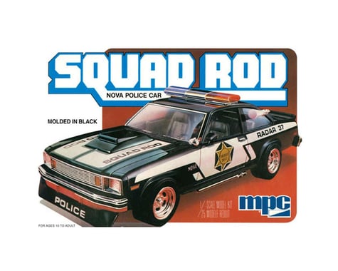Round 2 MPC 1979 Chevy Nova Squad Rod Police Car