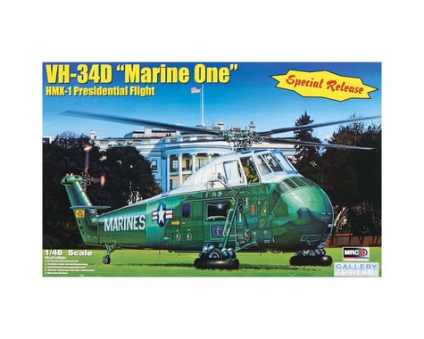 MRC Gallery Models: 1/48 VH34D Marine One Kennedy Pres