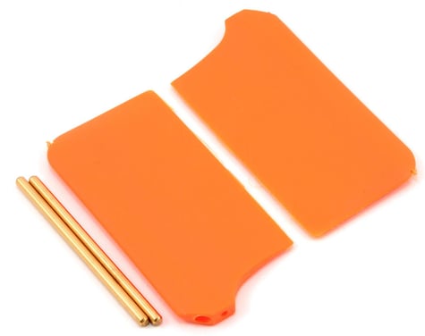 MSHeli Flybar Paddle Set (Orange)