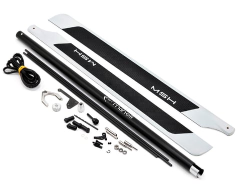 MSHeli Protos 500 Stretch Kit w/SAB 470mm Carbon Fiber Blades (Carbon Frame Only)