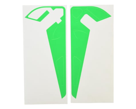 MSHeli Vertical Fin Sticker (Green)