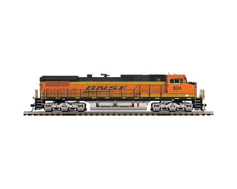 MTH Trains O Hi-Rail Dash-8 w/PS3, BNSF #824