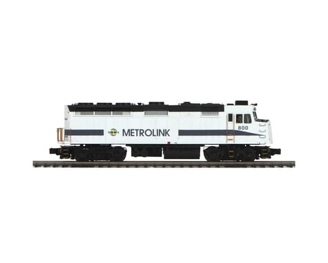 MTH Trains O Hi-Rail F40PH w/PS3, Metrolink #800
