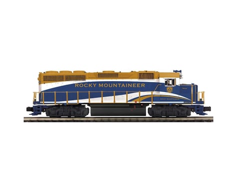 MTH Trains O Hi-Rail GP-40 w/PS3, Rocky Mountaineer #8019