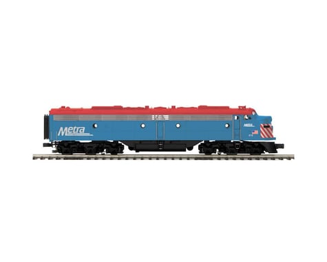 MTH Trains O Hi-Rail E8A w/PS3, METRA #515