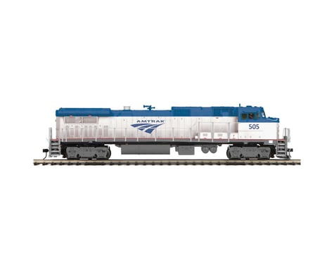 MTH Trains O Hi-Rail Dash 8-40BW w/PS3, Amtrak #505