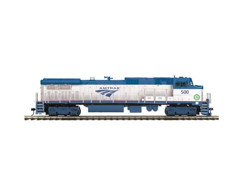 MTH Trains O Hi-Rail Dash 8-40BW w/PS3, Amtrak #500
