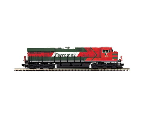MTH Trains O Hi-Rail ES44DC w/PS3, Ferromex #4672