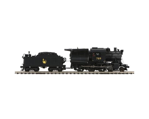 MTH Trains O Hi-Rail 4-6-0 Camelback w/PS3, CNJ #789