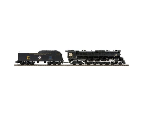 MTH Trains O Hi-Rail 4-8-4 Greenbrier w/PS3, Chessie #614T