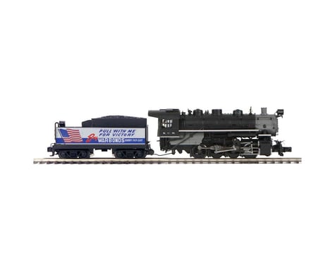 MTH Trains O Hi-Rail 0-8-0 w/PS3, KCS #1025