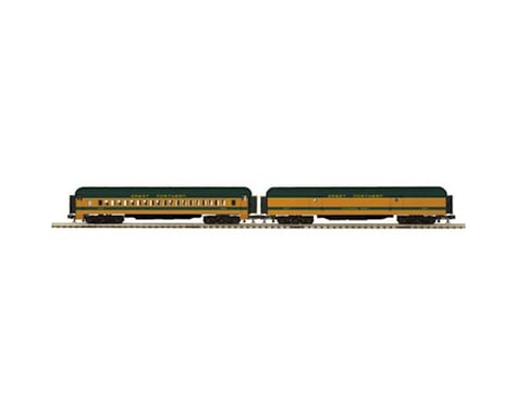 MTH Trains O 70' Madison Baggage/Coach, GN